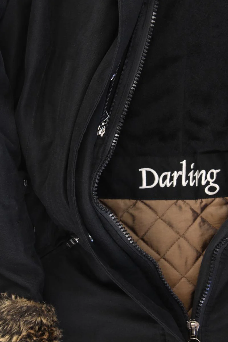Wellensteyn Wintermantel Modell Darling Gr. M schwarz aus Polyester