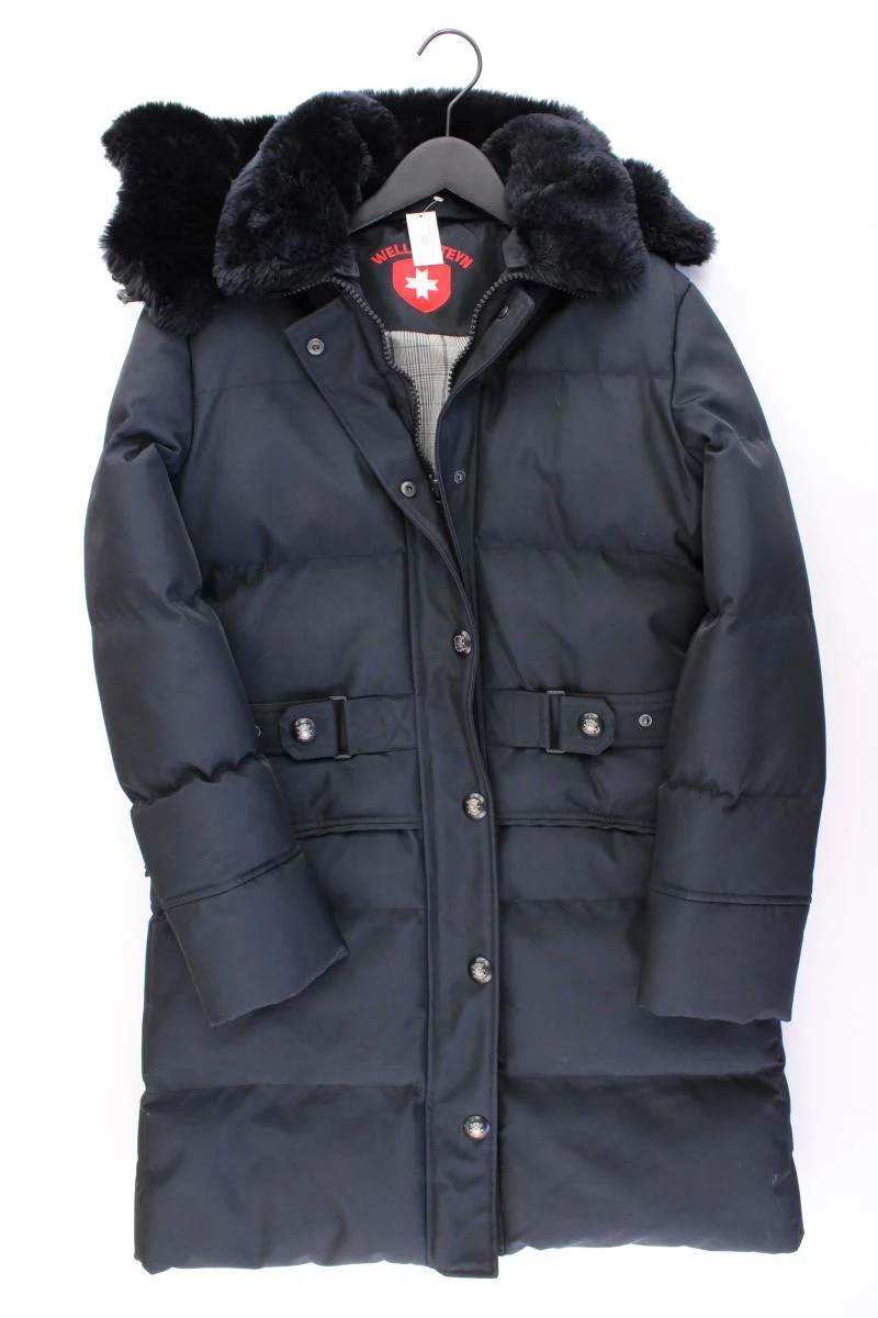 Wellensteyn Wintermantel Modell Kitzbühel Gr. M neuwertig blau aus Polyamid