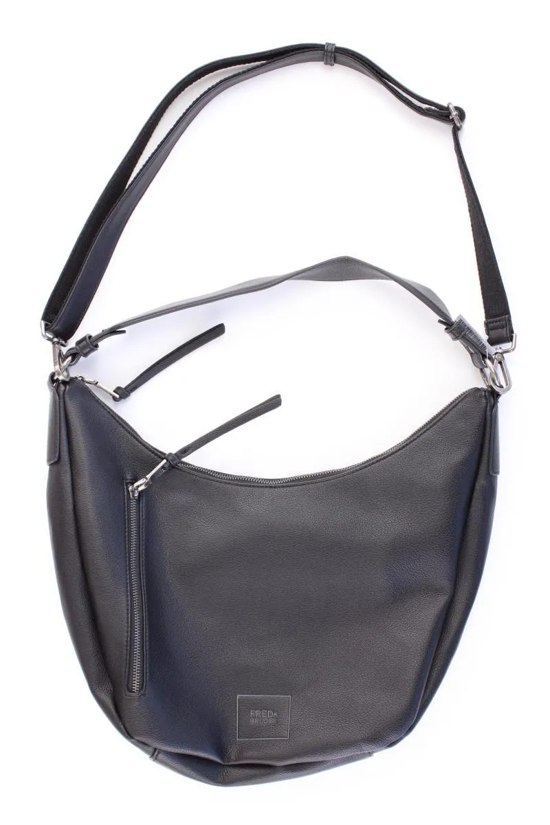 FREDsBRUDER Hobo Tasche neuwertig schwarz aus Leder