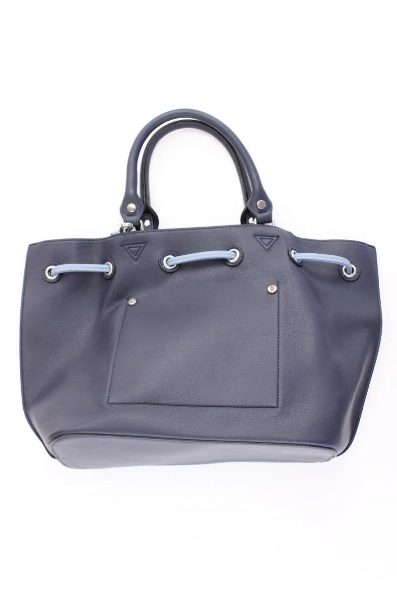 L. Credi Henkeltasche blau aus Leder