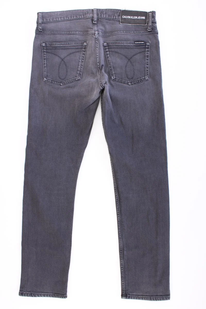 Calvin Klein Jeans Straight Jeans für Herren Gr. W34/L32 grau aus Baumwolle