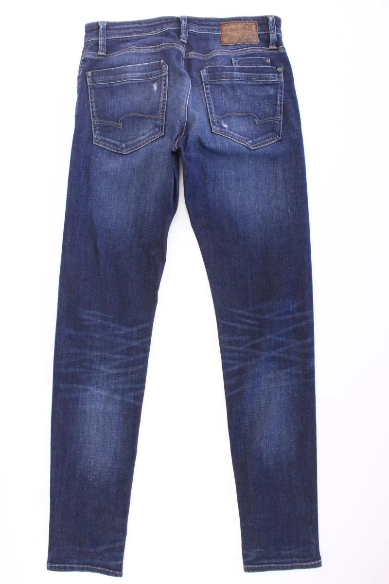 Mavi Skinny Jeans für Herren Gr. W34/L34 Modell James blau aus Baumwolle