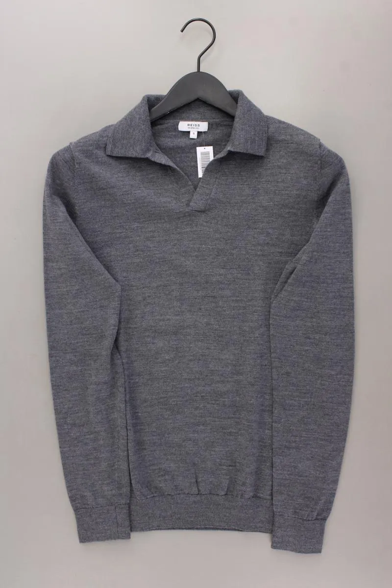 Reiss Wollpullover für Herren Gr. S grau