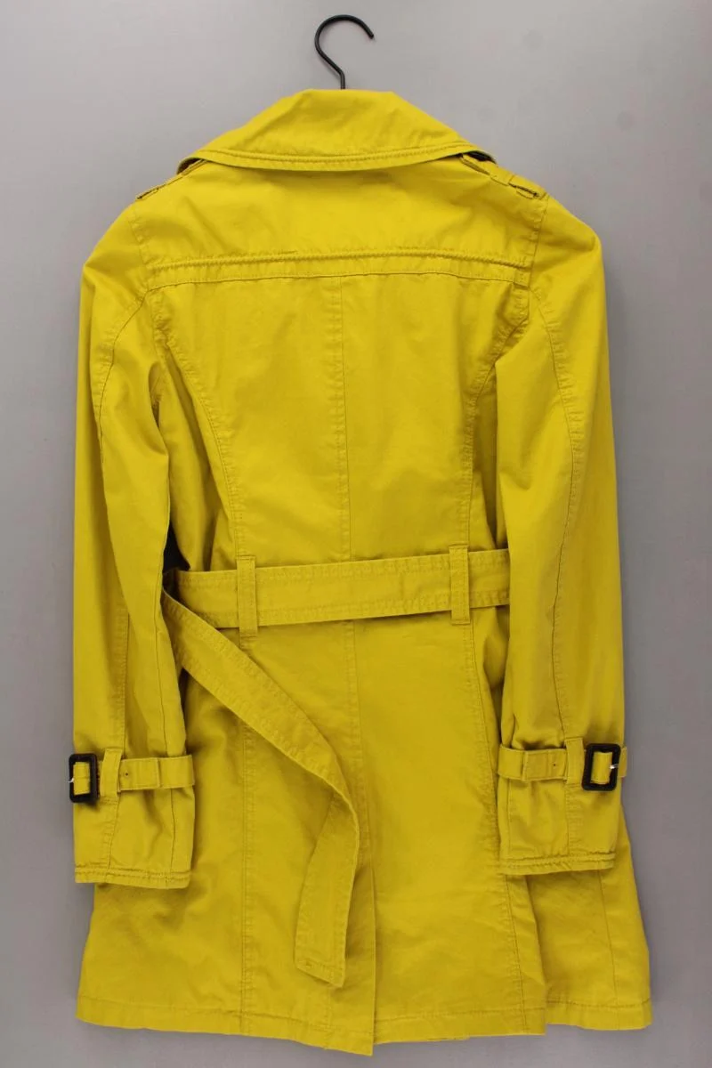 s.Oliver Trenchcoat Gr. 34 gelb aus Baumwolle