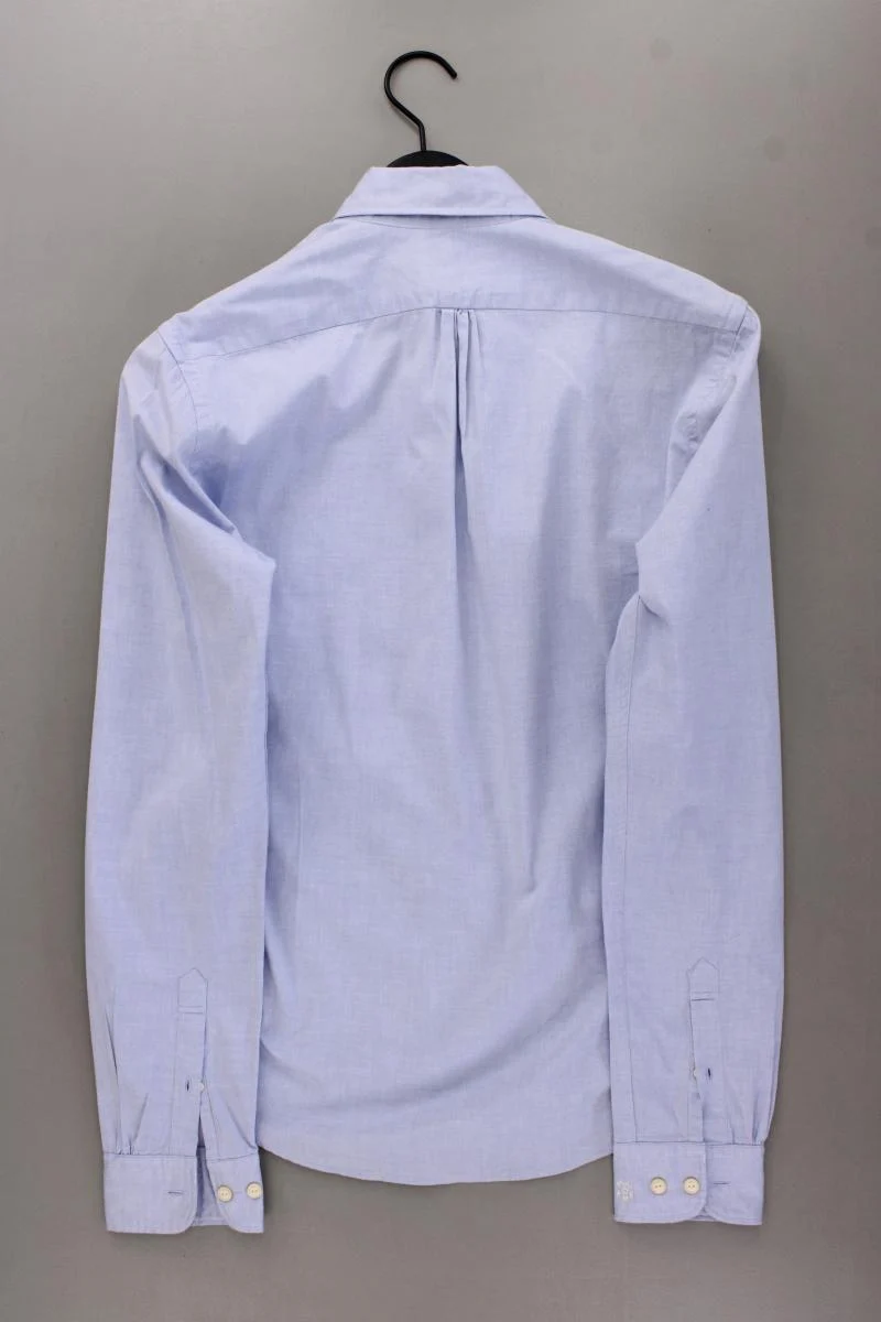 Scotch & Soda Langarmhemd für Herren Gr. S blau aus Baumwolle