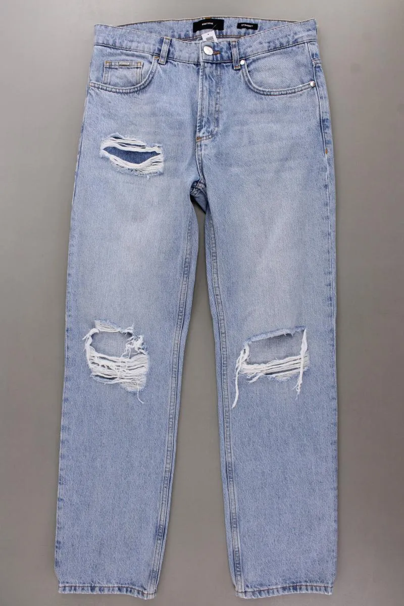 Eightyfive Straight Jeans für Herren Gr. W30 blau aus Baumwolle