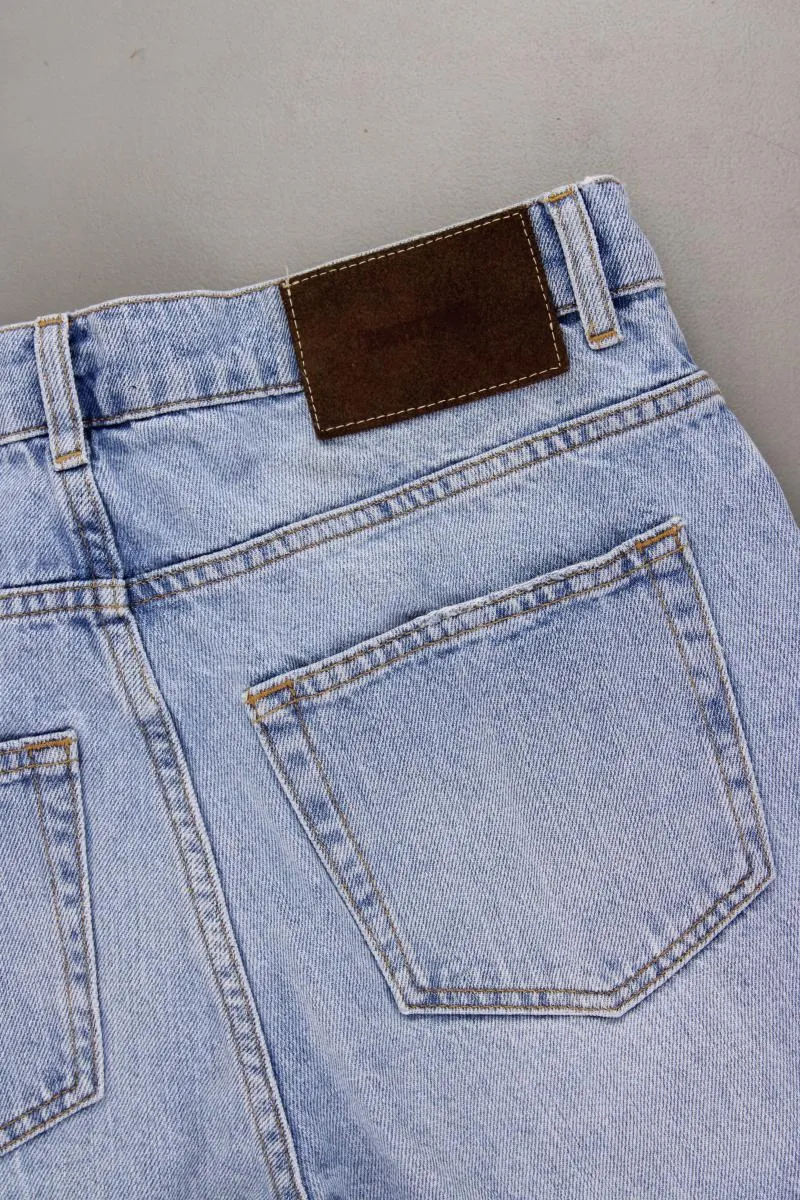 Eightyfive Straight Jeans für Herren Gr. W30 blau aus Baumwolle