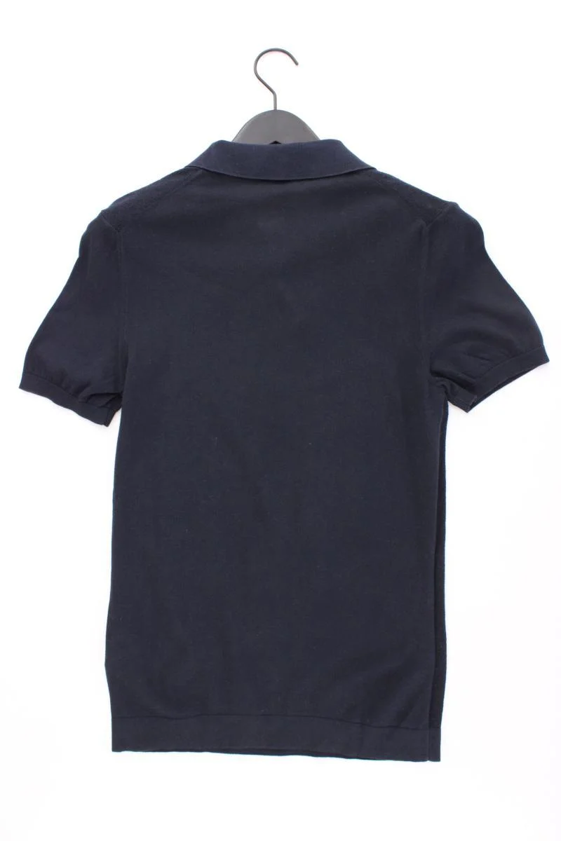 Strellson Poloshirt für Herren Gr. S Kurzarm blau aus Baumwolle