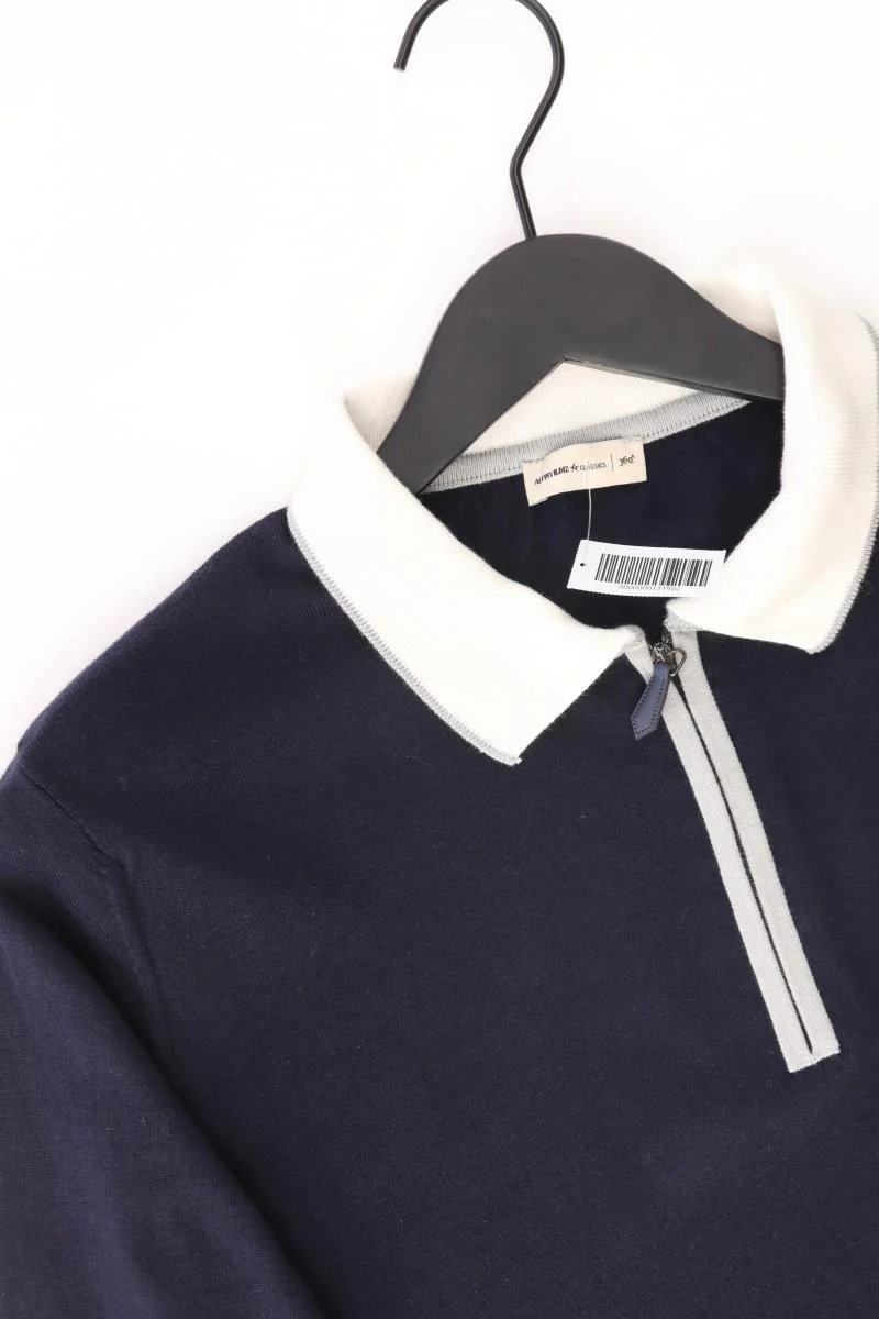 Altinyildiz Classics Poloshirt für Herren Gr. L Kurzarm blau aus Baumwolle