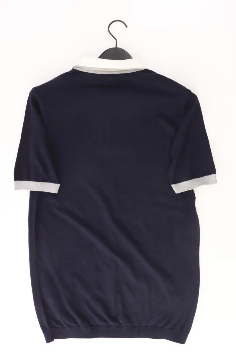 Altinyildiz Classics Poloshirt für Herren Gr. L Kurzarm blau aus Baumwolle