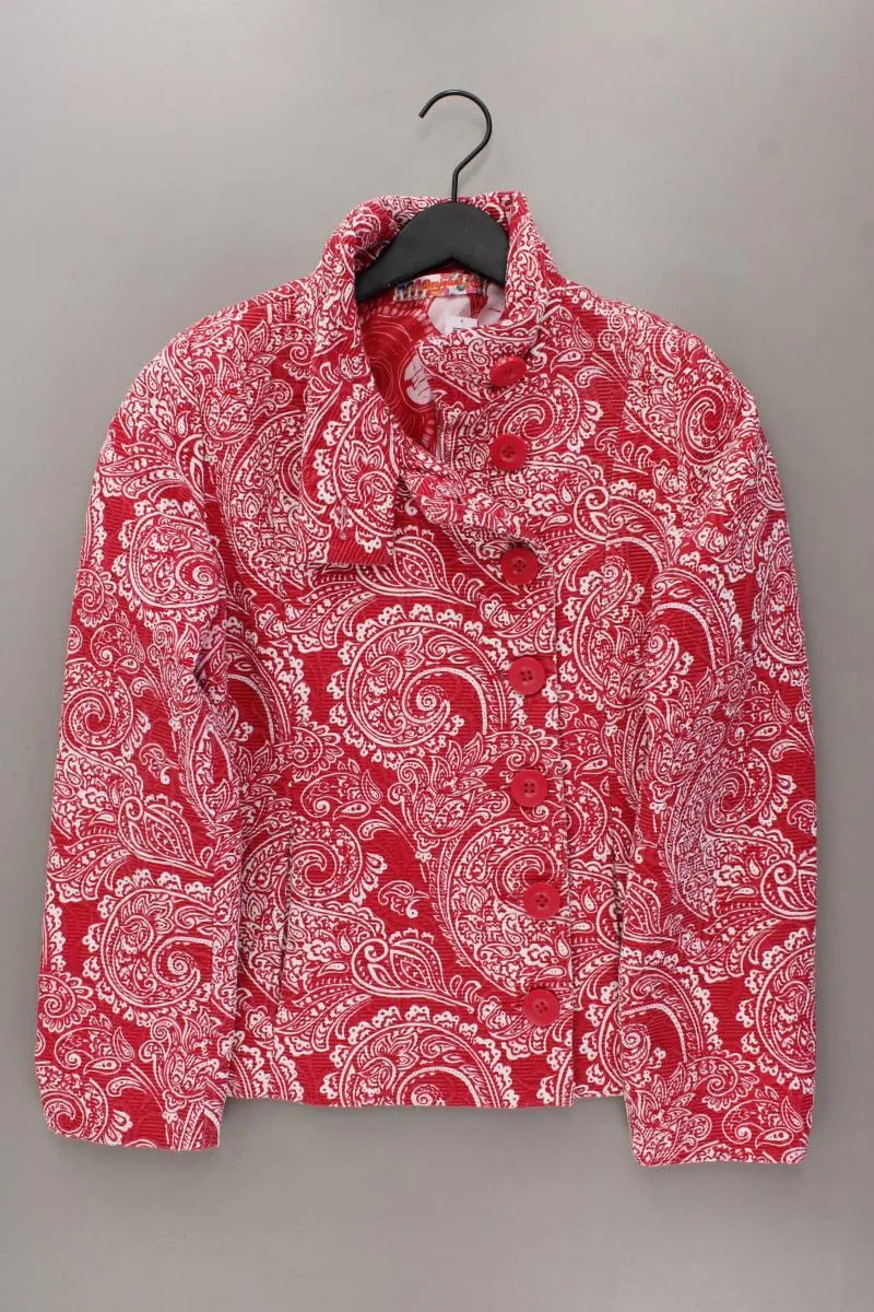 Desigual Slim Jacke Gr. 44 rot aus Polyester
