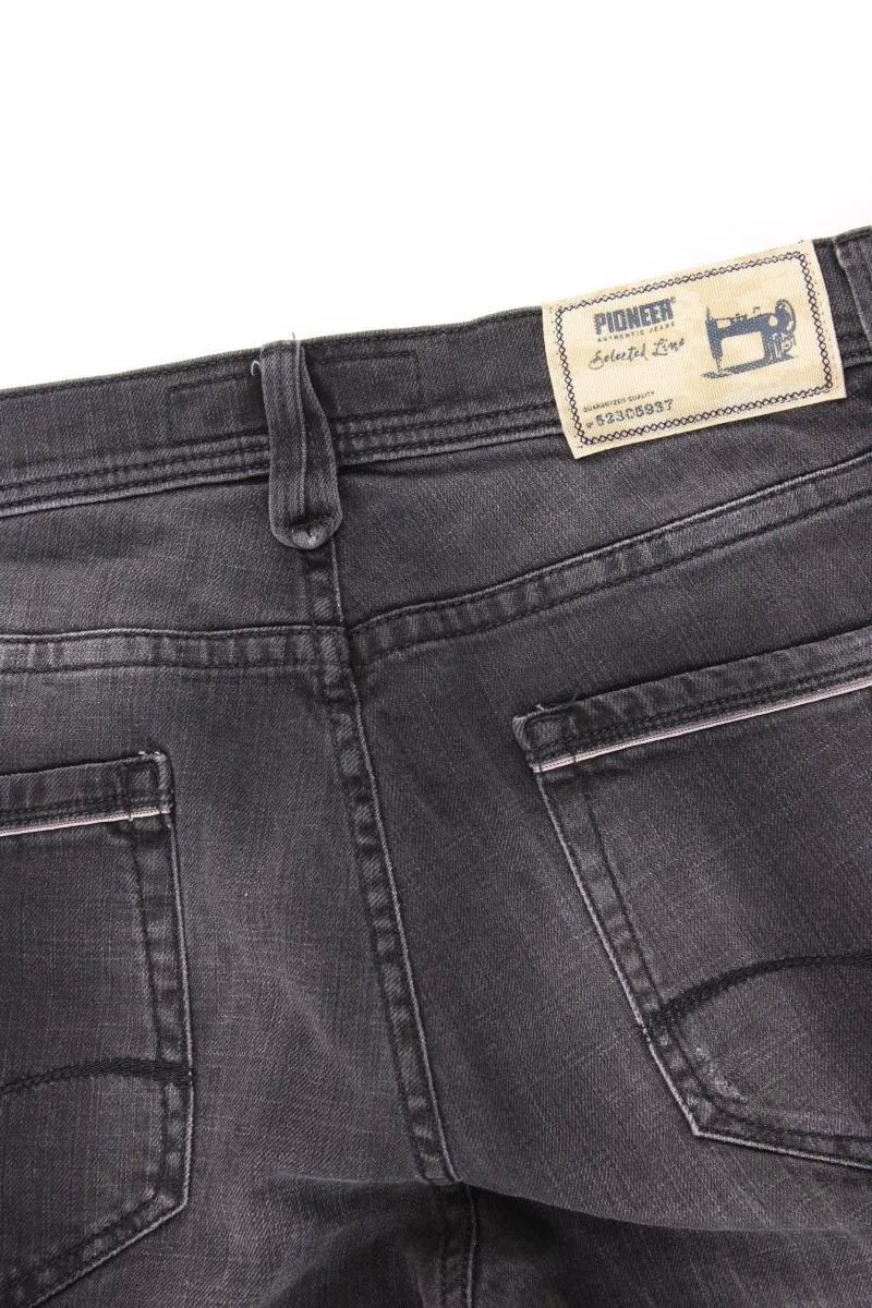 Pioneer Straight Jeans für Herren Gr. W34/L30 Modell Lake grau aus Baumwolle