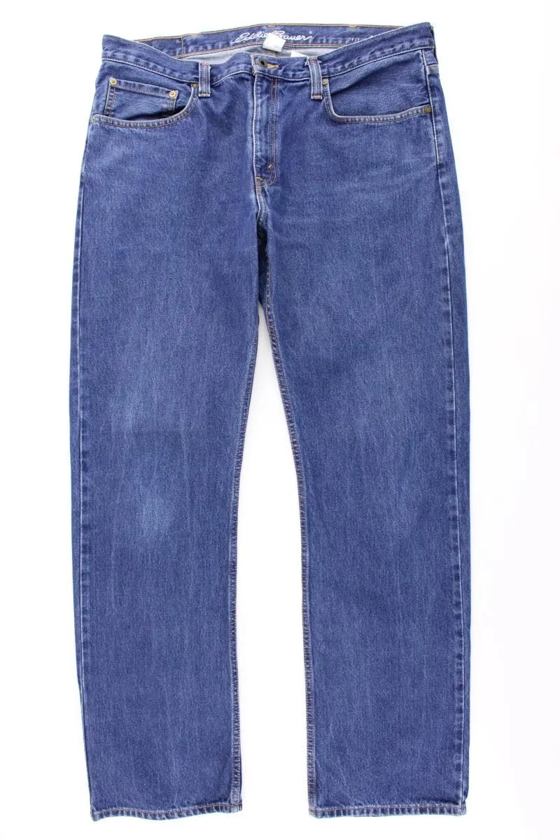 Eddie Bauer Straight Jeans für Herren Gr. W38/L34 blau