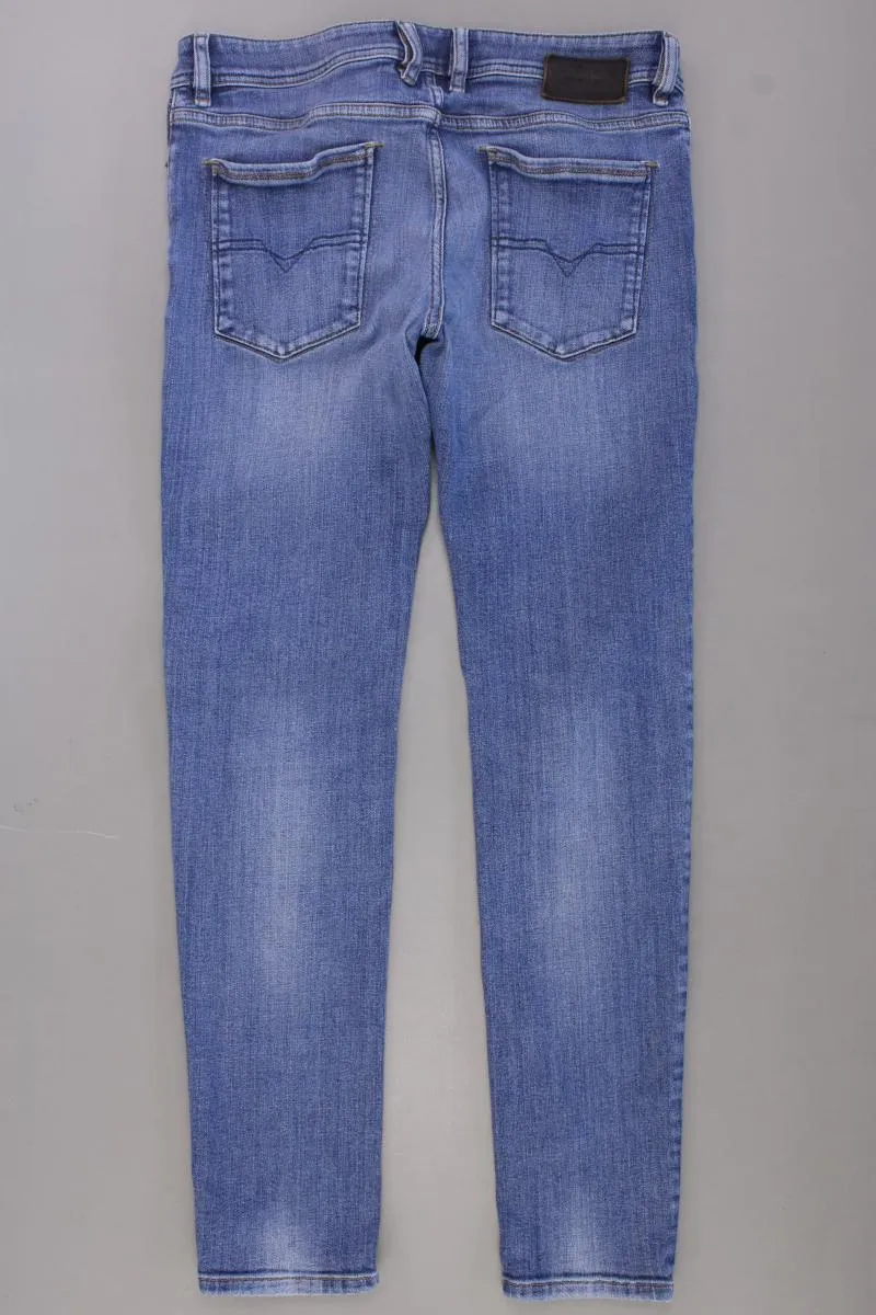 Diesel Skinny Jeans für Herren Gr. W31/L30 Modell Sleenker blau aus Baumwolle