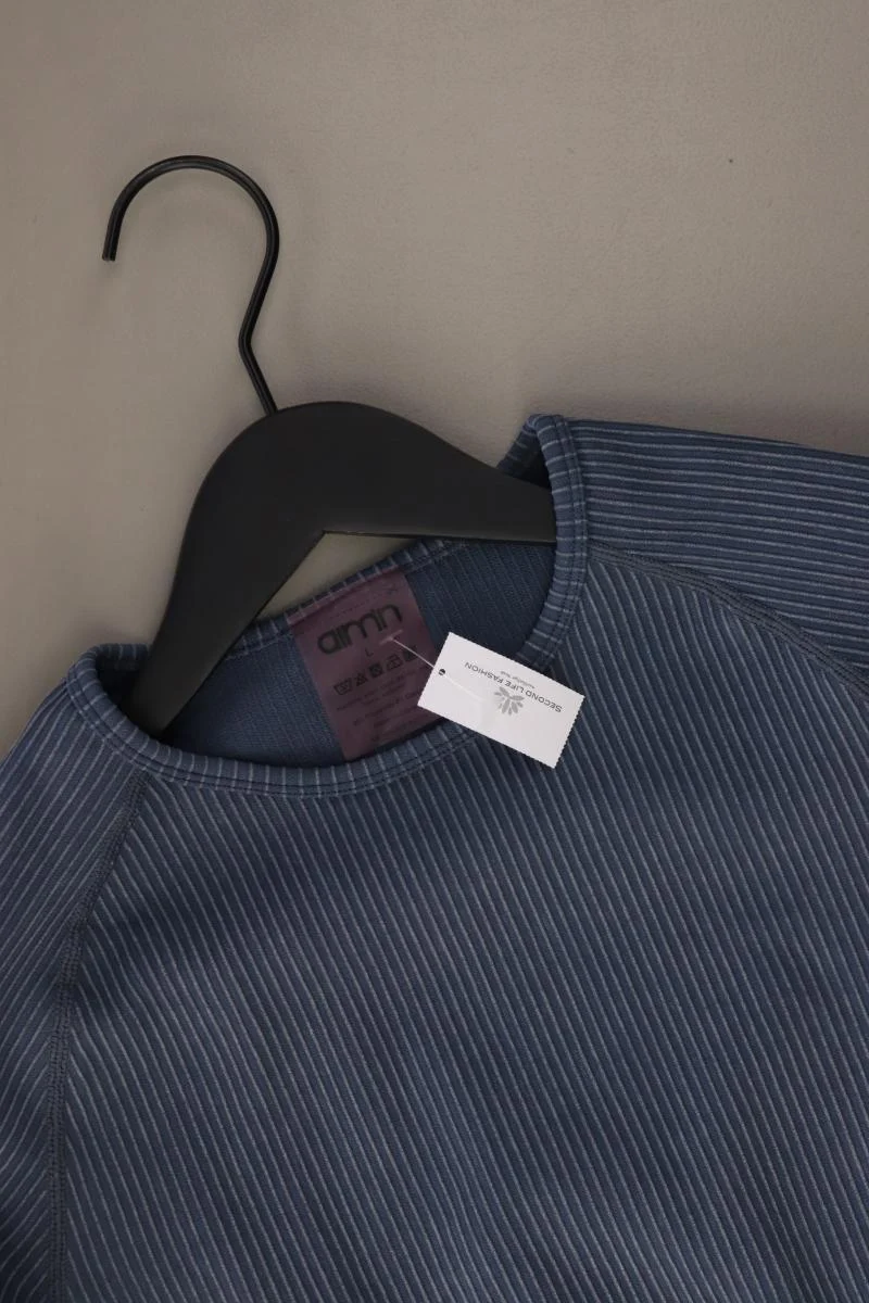 aimn Sportshirt Gr. L 3/4 Ärmel blau aus Polyamid