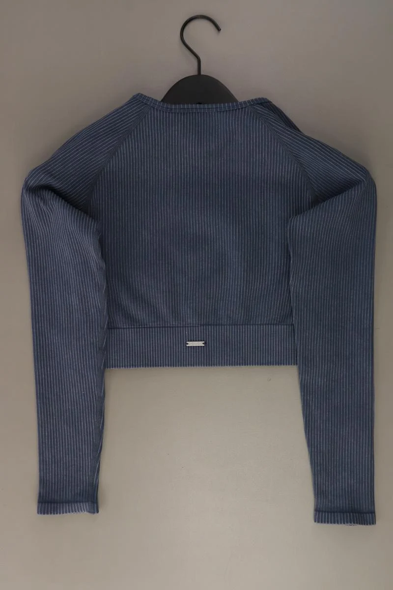 aimn Sportshirt Gr. L 3/4 Ärmel blau aus Polyamid