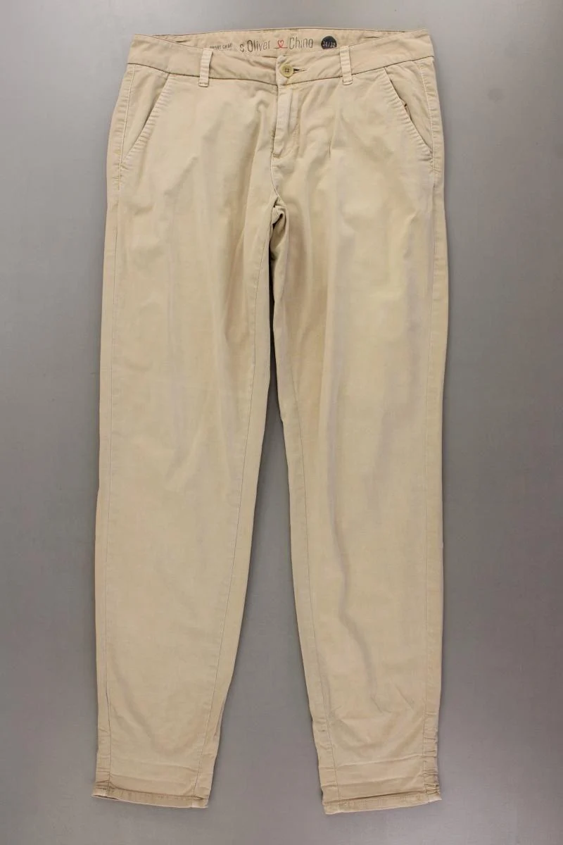s.Oliver Chinohose Gr. 34/L32 braun aus Baumwolle