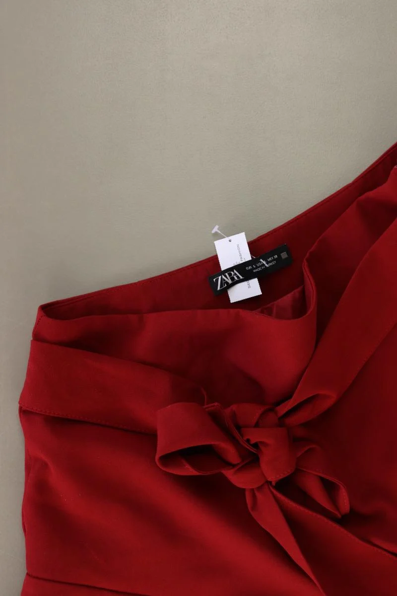 Zara Skort Gr. L rot aus Polyester
