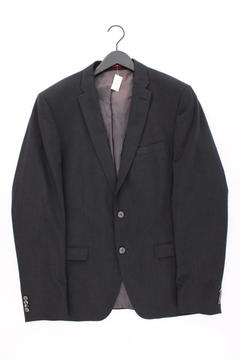 ROY ROBSEN Longsakko für Herren Gr. Langgröße 106 grau aus Polyester