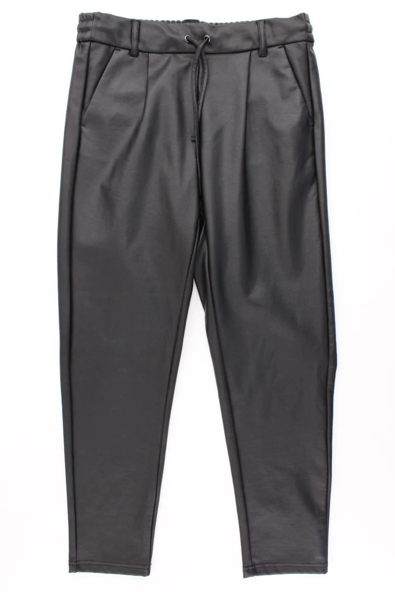 Only Kunstlederhose Gr. M/L32 schwarz aus Polyester