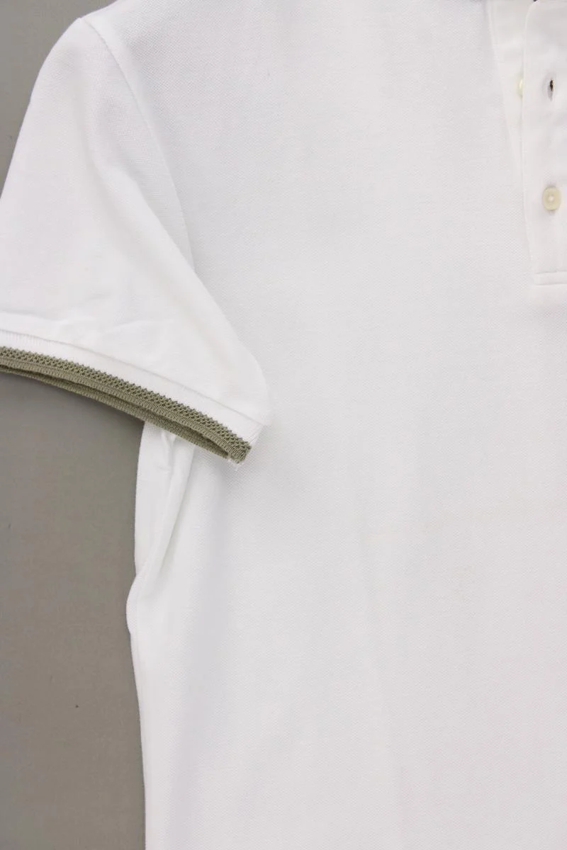 Zara T-Shirt für Herren Gr. S Kurzarm weiß