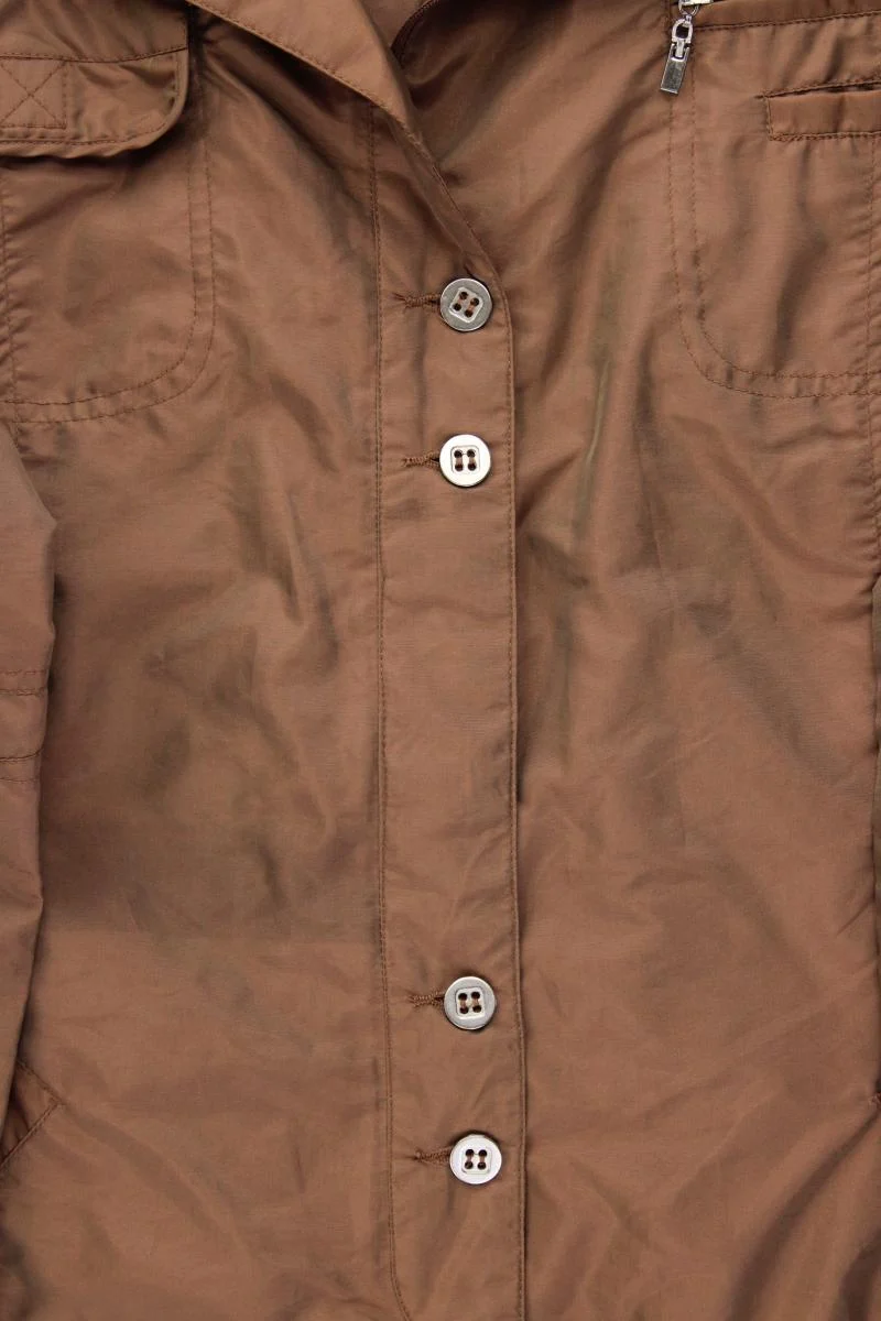 Gina Laura Übergangsjacke Gr. XL braun aus Polyester