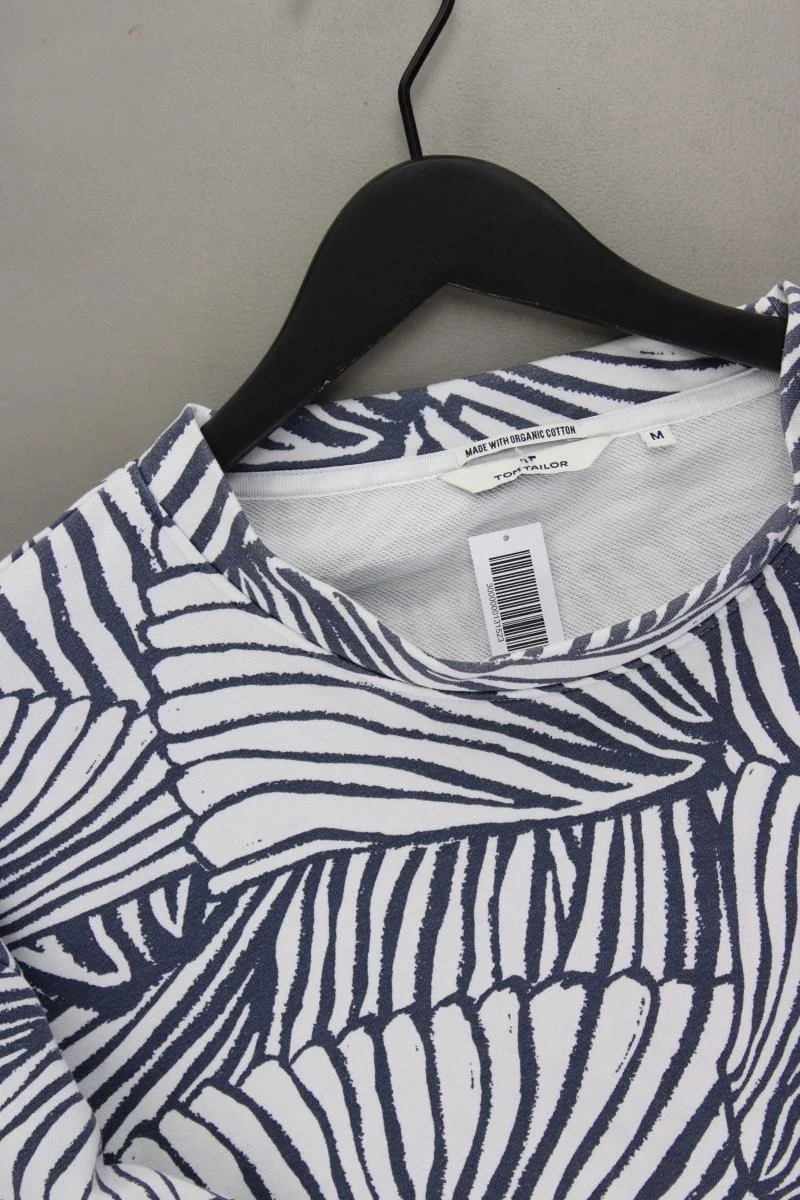 Tom Tailor Langarmpullover Gr. M blau aus Baumwolle