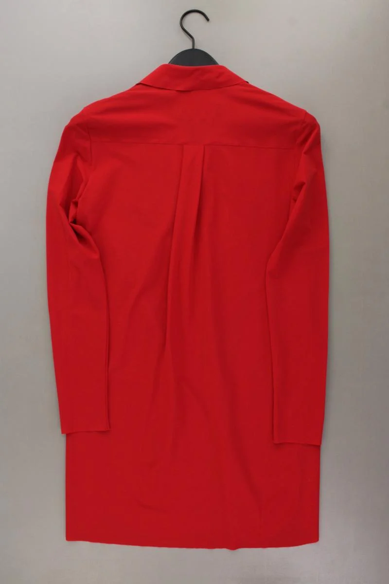 Marc Cain Sports Blusenkleid Gr. 36 neuwertig Langarm rot aus Polyamid