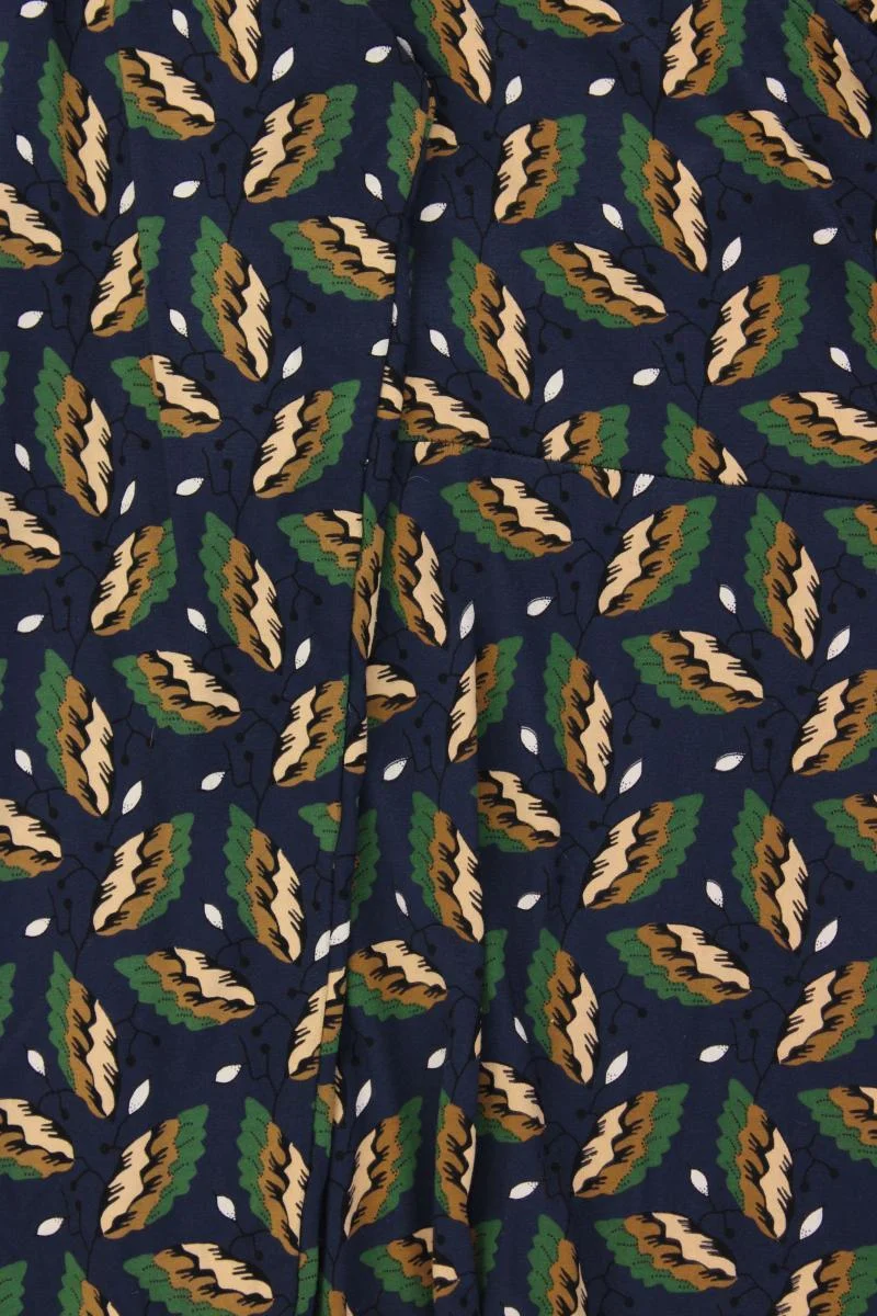 Zilch Amsterdam Jerseykleid Gr. L Langarm mehrfarbig aus Viskose