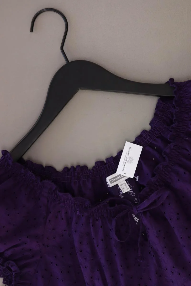 Second Hand Outfit Größe M mit Street One Schluppenbluse in Gr. 38 und Halskette
