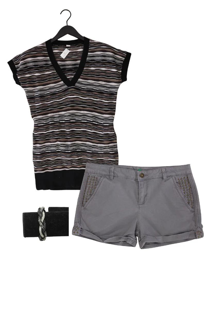 Second Hand Outfit Größe M mit s.Oliver Strickshirt in Gr. 40 und Armband