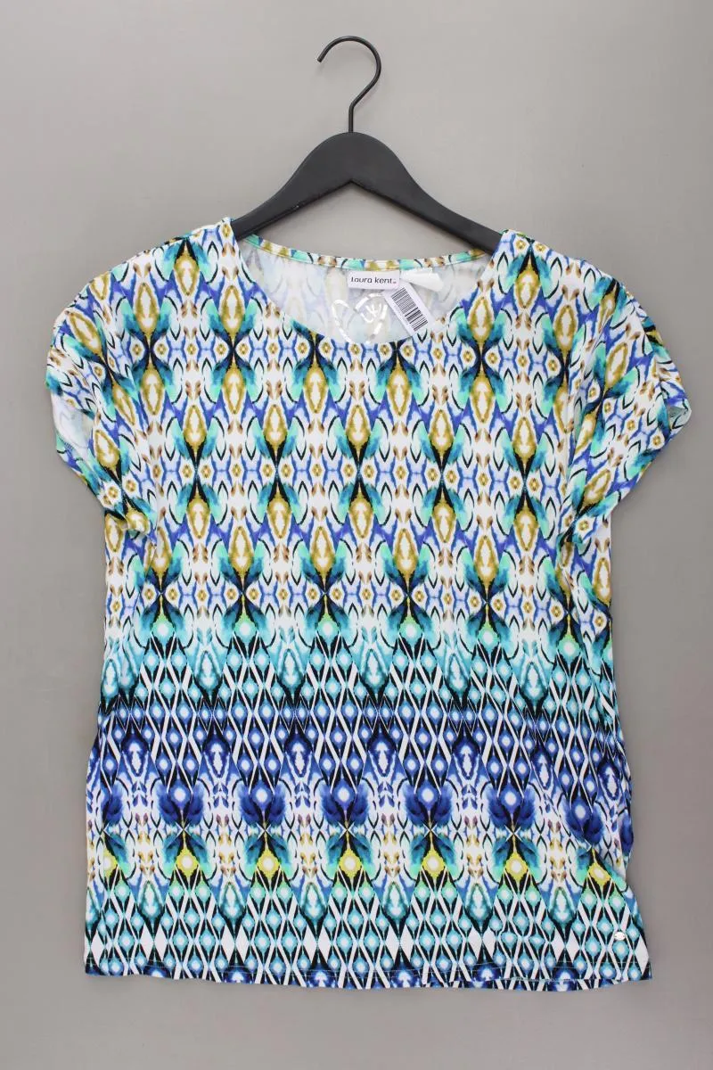 Second Hand Outfit Größe L mit Laura Kent Printshirt in Gr. 42 und Halskette