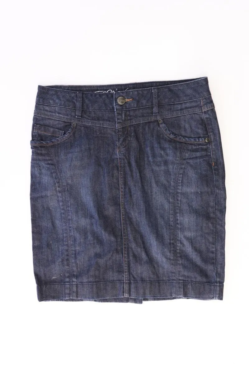 Esprit Jeansrock Gr. W30 blau aus Baumwolle