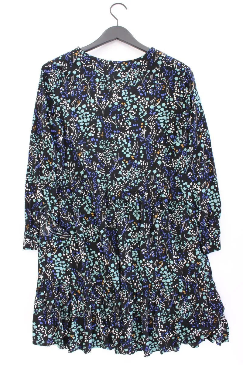 Tom Tailor Langarmkleid Gr. 38 neuwertig blau aus Viskose