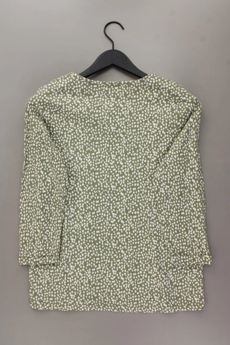 Sure Shirt mit V-Ausschnitt Gr. S 3/4 Ärmel grün