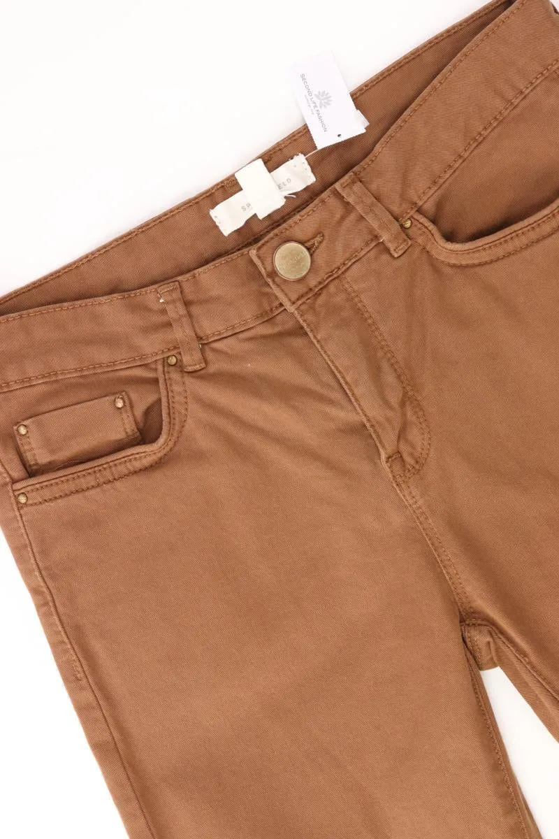 Springfield Five-Pocket-Hose Gr. 36 braun aus Baumwolle