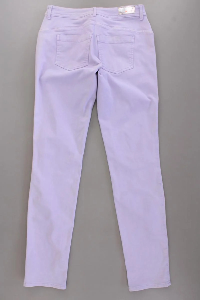 Street One Hose Gr. 36 lila aus Baumwolle