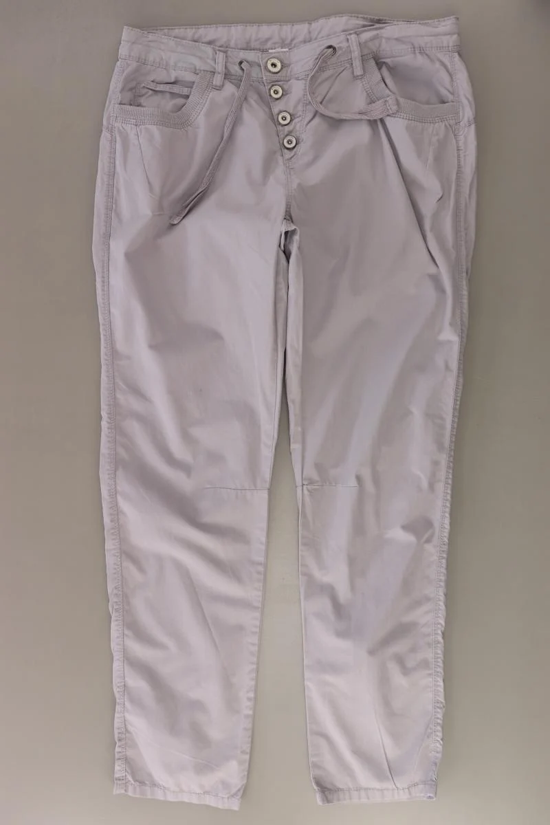 Street One Hose Gr. 40/L30 grau aus Baumwolle