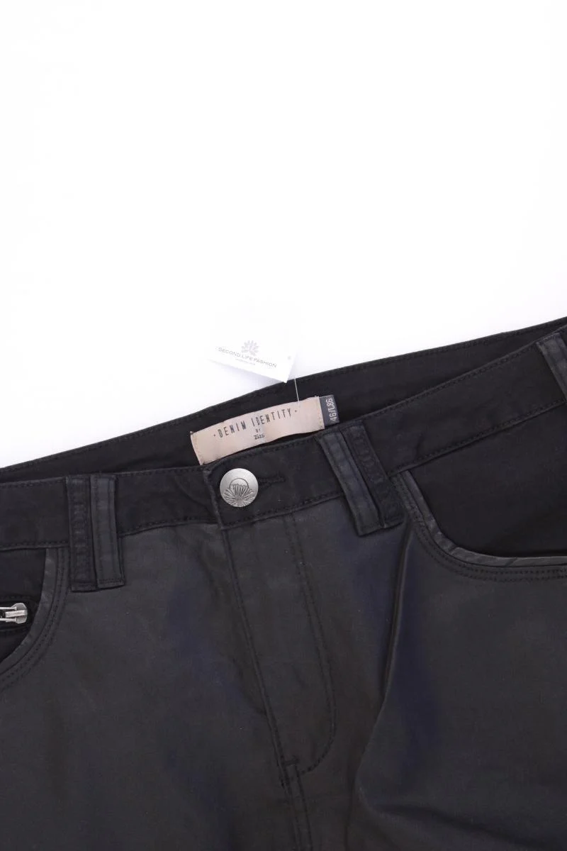 Zizzi Hose Gr. 46/L86 schwarz aus Baumwolle