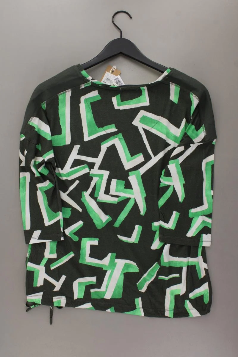 Cecil Printshirt Gr. M geometrisches Muster neu mit Etikett 3/4 Ärmel grün