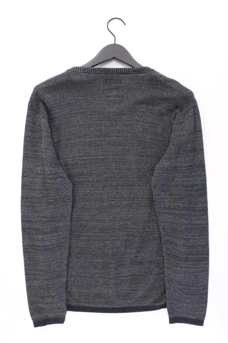 Garcia Jeans Feinstrickpullover für Herren Gr. XL grau aus Baumwolle
