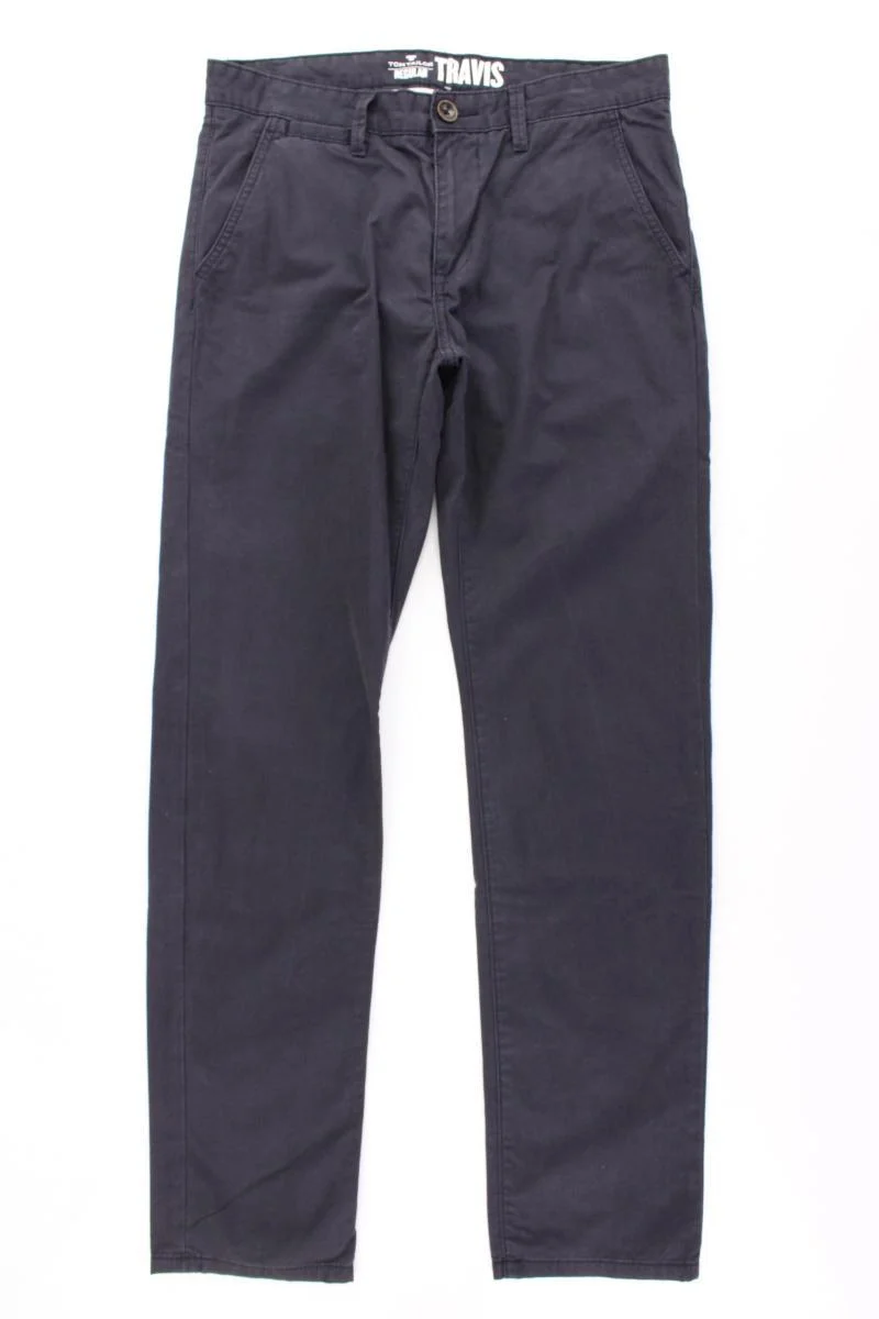 Tom Tailor Chinohose für Herren Gr. W32/L34 Modell Travis grau aus Baumwolle