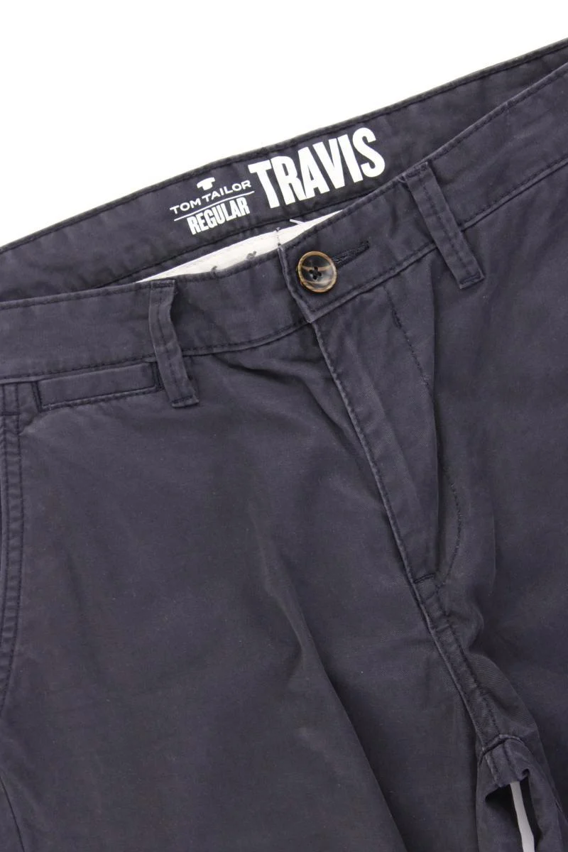 Tom Tailor Chinohose für Herren Gr. W32/L34 Modell Travis grau aus Baumwolle