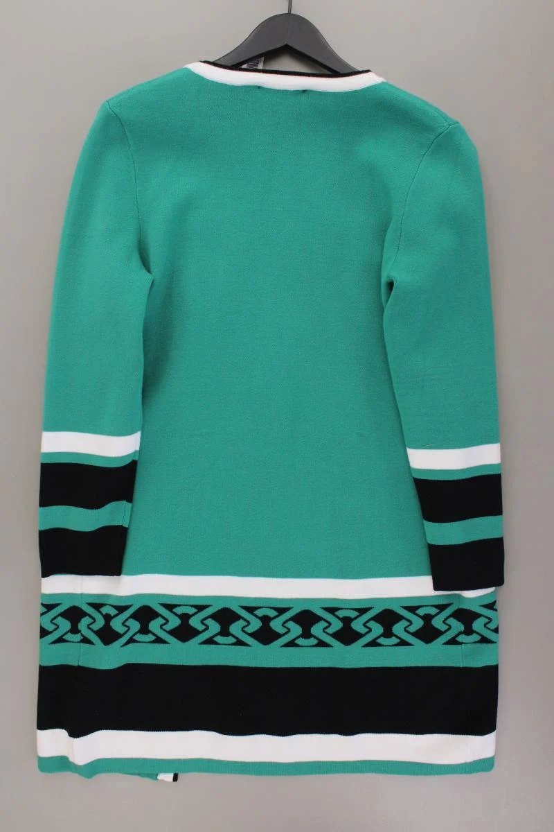 rick cardona Strickjacke Gr. 40 neuwertig Langarm grün aus Viskose