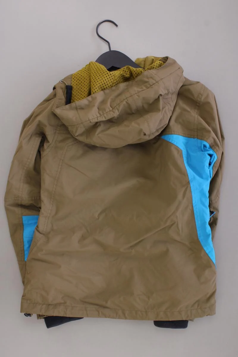 Zimtstern Kapuzenjacke Gr. XS olivgrün aus Nylon