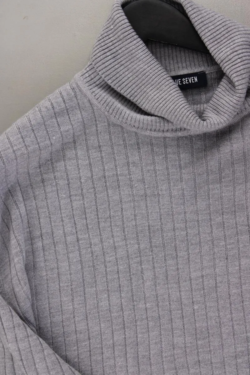 Blue Seven Rollkragenpullover Gr. XXL grau aus Polyacryl