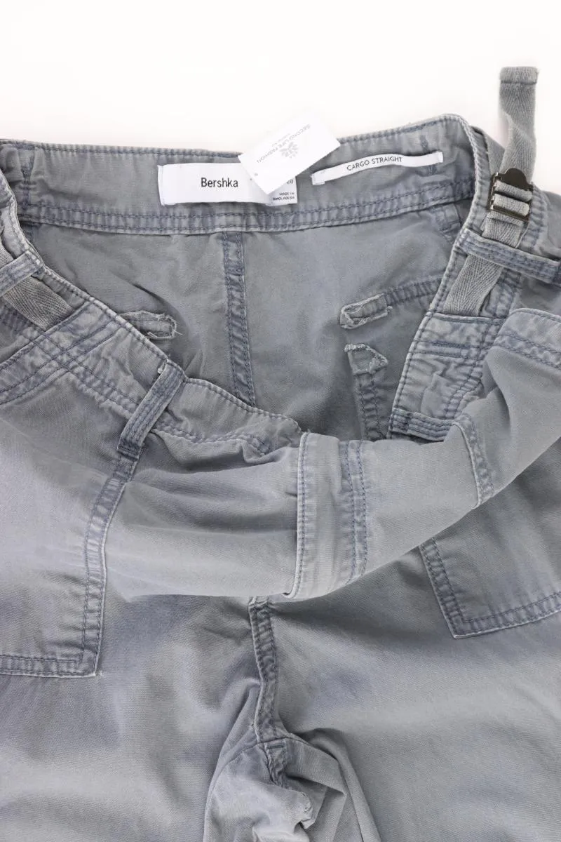 Bershka Cargohose Gr. 38 grau