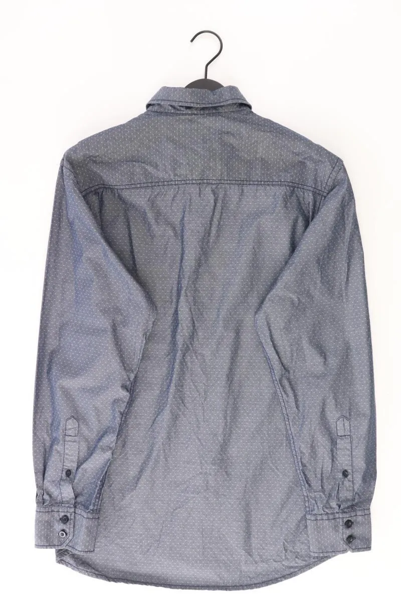 Engbers Langarmhemd für Herren Gr. XL blau