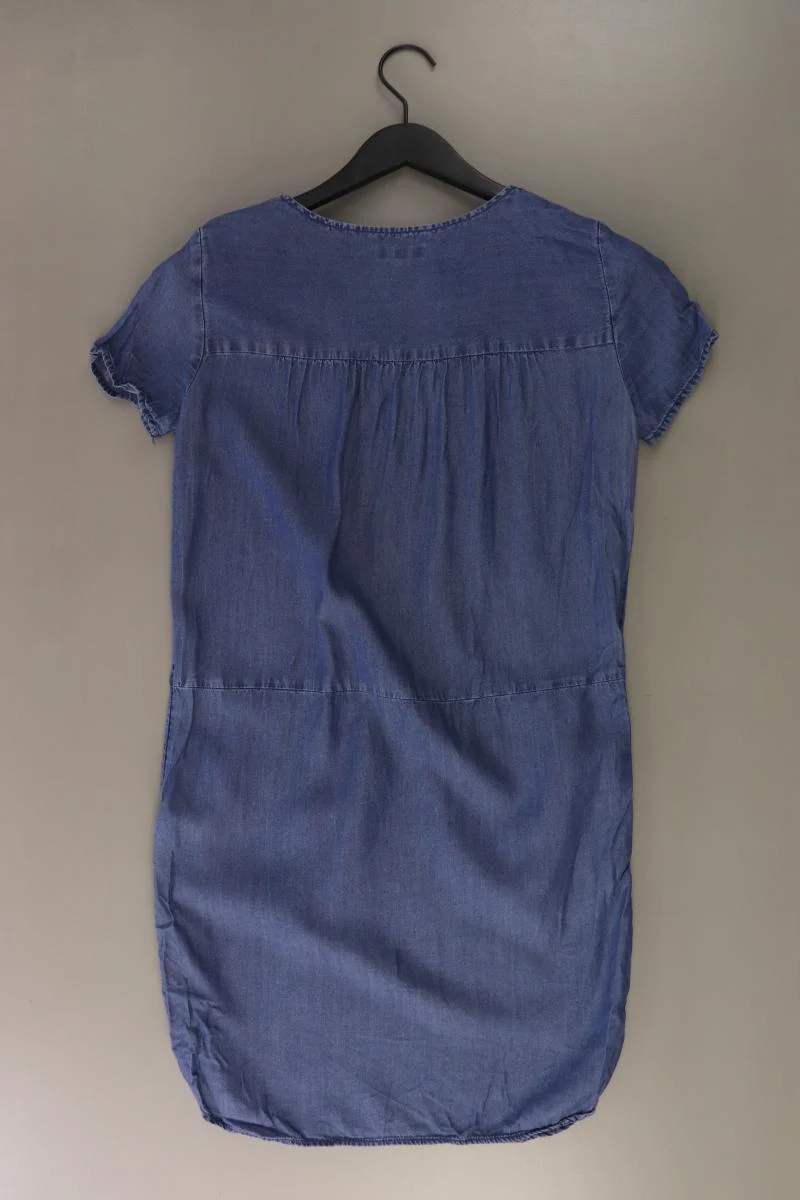 Tom Tailor Kurzarmkleid Gr. 34 blau