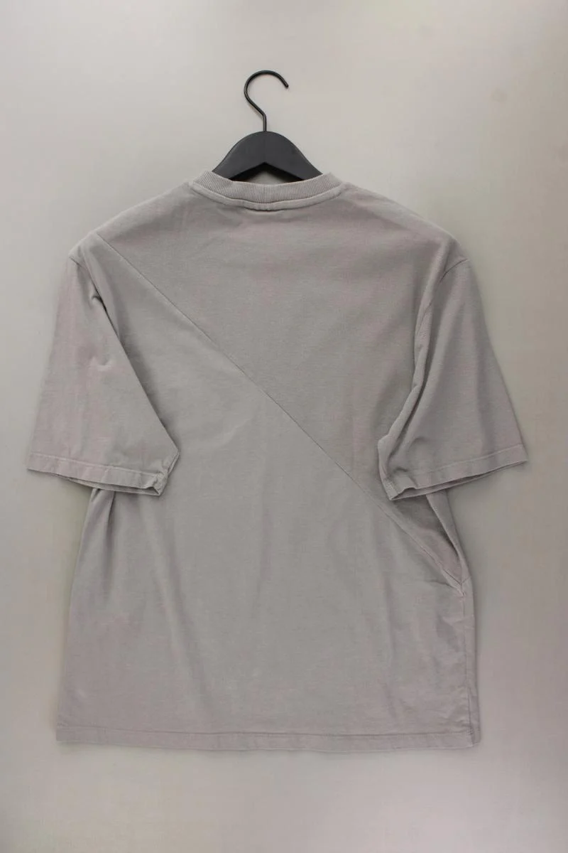 COLLUSION T-Shirt für Herren Gr. S neuwertig Kurzarm grau aus Baumwolle